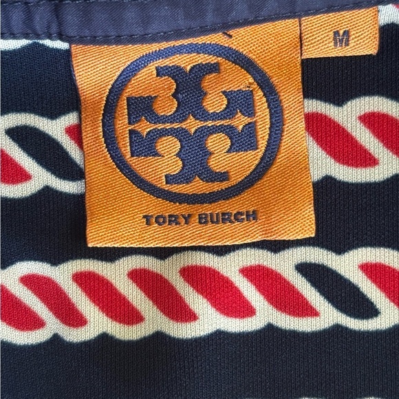 TORY BURCH Striped Mini Dress size: medium - Picture 9 of 11